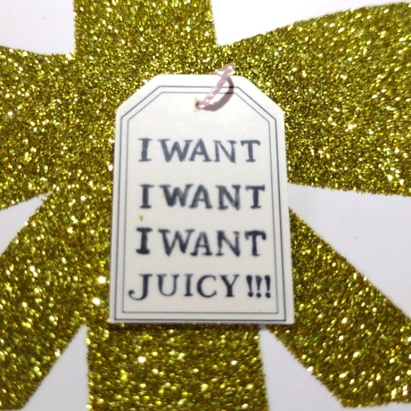 Juicy Holidays ✨ SILVER Polka Dot Suede Leather Wa - Picture 12 of 13